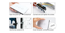 Manufacturer, Livolo Wall Switch VL-C303-81,3-gang 110~220V  Crystal Glass Panel,US Touch Screen Control Wall Light