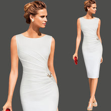 Vfemage Womens Celebrity Elegant Vintage Ruched Pinup Wear To Work Office Business Casual Party Fitted Bodycon Pencil Dress 6136