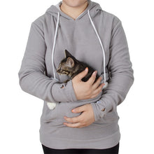 Jahurto Cartoon Hooded Hoodies Lover Cats Kangaroo Dog Hoodie Cool Long Sleeve Sweatshirt Front Pocket Casual Animal Ear Hoodie