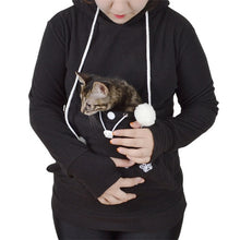 Jahurto Cartoon Hooded Hoodies Lover Cats Kangaroo Dog Hoodie Cool Long Sleeve Sweatshirt Front Pocket Casual Animal Ear Hoodie