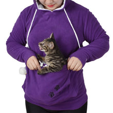 Jahurto Cartoon Hooded Hoodies Lover Cats Kangaroo Dog Hoodie Cool Long Sleeve Sweatshirt Front Pocket Casual Animal Ear Hoodie