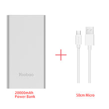 Yoobao A2 20000mAh Universal Power Bank Dual USB Output/Input Ultra Slim 14.5mm Li-Polymer Mobile Portable Battery Charger