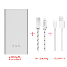 Yoobao A2 20000mAh Universal Power Bank Dual USB Output/Input Ultra Slim 14.5mm Li-Polymer Mobile Portable Battery Charger