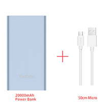 Yoobao A2 20000mAh Universal Power Bank Dual USB Output/Input Ultra Slim 14.5mm Li-Polymer Mobile Portable Battery Charger
