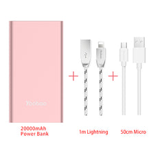 Yoobao A2 20000mAh Universal Power Bank Dual USB Output/Input Ultra Slim 14.5mm Li-Polymer Mobile Portable Battery Charger